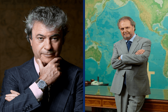 Cesare d’Amico, CEO of d’Amico Dry Cargo and Paolo d’Amico, President and CEO of d’Amico International Shipping (DIS), the Italian cousins leading the d’Amico Group,  named Connecticut Maritime Association (CMA) 2023 Commodores.