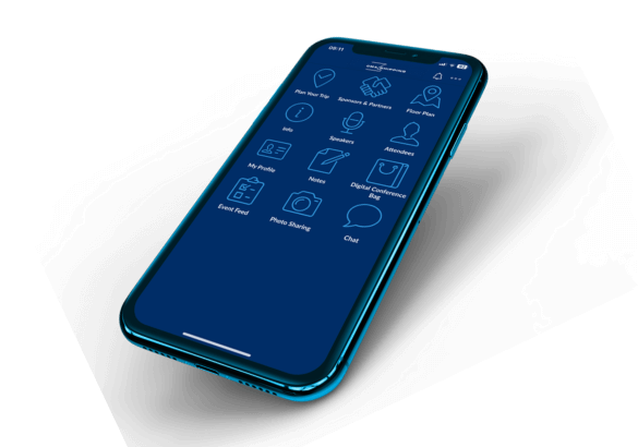 Image of an iPhone which has used for the CMA Shipping App
